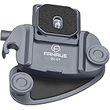FANAUE カメラホルスター カメラホルダー バックパッククリップ スーパークランプ クイックリリース カメラ クリップ バックパック用クイックリリースクリップ ベルトクリップ アルミ合金製 Arca-Swiss規格1/4ネジプレートクイックリリー