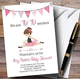 キュートバレリーナバレエInvitationsベビーシャワー招待状 200 Invitations