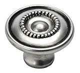 1-1/8 in. Manor House Silver Stone Cabinet Knob (Set of 10) by Belwith Products [並行輸入品]