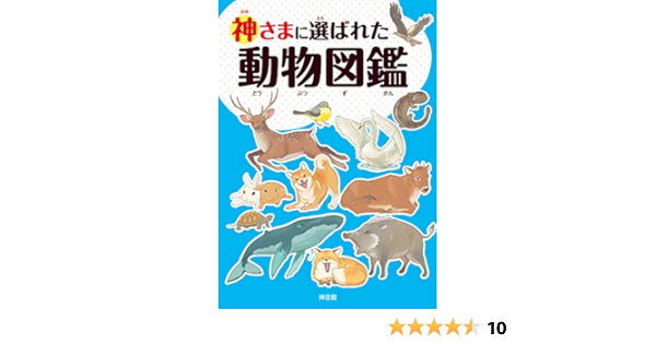 神さまに選ばれた動物図鑑 神宮館 本 通販 Amazon