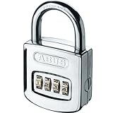 日本ロックサービス ABUS ナンバー4桁可変式南京錠 160シリーズ 50cm 160/50