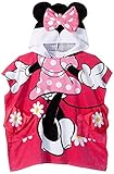 Disney Minnie Mouse Flowers Official 'Pocket Frenz' Cotton Bath/Beach Hooded Towel (A Friend In Ever