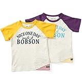 Bobson 半袖Tシャツ(80～130cm) キムラタンの子供服 イエロー 130 ( 77353x77853-152 )