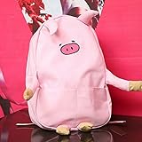 Mrs.L Store　バッグ　肩掛け　動物　キャラクター　レディース かわいい ファッション　大容量 (pink)