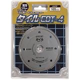 EFFORT(エフォート) ダイヤモンドカッター タイル 105mm ※取寄品 EDT-4