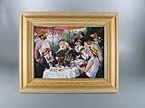 BiblioArt Series　P.A.ルノワール 「舟遊びをする人々の昼食」 額装品