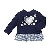 ミキハウス ホットビスケッツ (MIKIHOUSE HOT BISCUITS) 女児　長袖 Ｔシャツ 73-5207-268 110cm 紺
