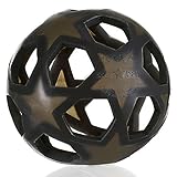 Tactile HEVEA Non-Toxic Natural Rubber Star Ball Charcoal Black Squeezable & Fun Plastic-Free [並行輸入品