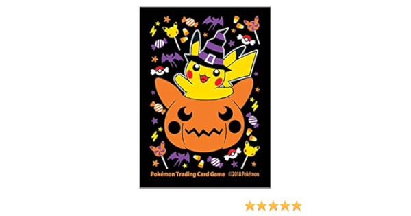 Amazon 海外ポケモンセンター限定 ポケモンカードゲーム デッキシールド カードスリーブ ピカチュウ ハロウィン Pikachu Halloween 並行輸入品 トレカ 通販