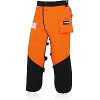 FUNCTION Universal パンツ 黒/オレンジ　伐採用チャップス FUNCTION Universal パンツ 黒/オレンジ 伐採用チャップス