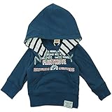 【冬物】OFFICIAL TEAM(オフィシャル チーム) 裏起毛“ANCHOR"パーカートレーナー 90cm/NAVY NO.OT-15AW-307