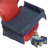 チャイルドトレイ 折りたたみ 撥水 収納 スナックトレイ 固定バンド付 キッズ トレイ _83107