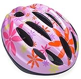 phalatina びっくり 軽い ヘルメット 幼児 キッズ 子供 小学生 選べる サイズ カラー 頭 安全 自転車 スケート ボード キック ボード かわいい めんこい おしゃれ (１５．コスモス（