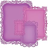 Spellbinders S5-148 Nestabilities Decorative Labels Eight Die Templates, Set of 4