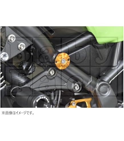 Amazon | ベビーフェイス フレームキャップ ゴールド Z900RS リア 005