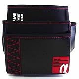 マーベル(MARVEL) 腰袋 ワイド3段 赤 MDP-93ARL