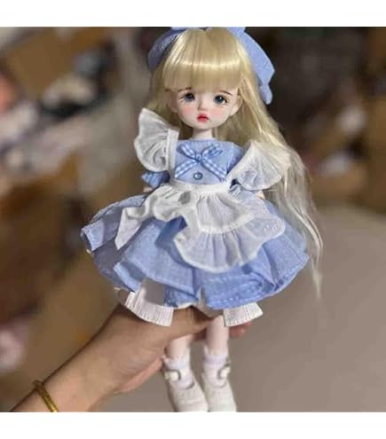 Amazon | BALOLO BJD ドール フルセット 1/6 球体関節人形 女の子 30cm