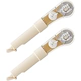 PLUS(プラス) 修正テープ ホワイパー PL 5mm BUTTER 2個セット アイボリー WH-1905 52135 ×2