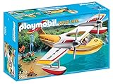 PLAYMOBIL Firefighting Seaplane Building Kit