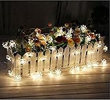 bonahueソーラー文字列lights-防水アウトドアHangingライトwith 50のLEDライト庭パティオGazebo Bistroフェンス装飾、祭り、クリスマスパーティーAtmosphere