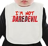 I'm Not Daredevil ネクタイを有する有機ビブ Medium