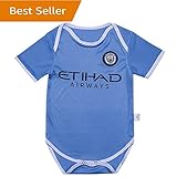 Manchester City Baby SuitホームBodysuits 9 – 18ヶ月の幼児Onesizeブルー