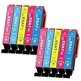 SAT-6CL 互換インクカートリッジ SAT さつまいもサツマイモプリンターインク SAT(C/M/Y/LC/LM)*2 合計10本 大容量 残量表示 個包装 対応 EP-712A EP-713A EP-714A EP-715A EP-716A EP-812A EP-813A EP-814A EP-815A EP-816A