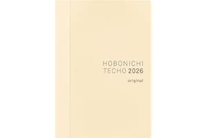 ほぼ日手帳2026本体オリジナル[A6/1日1ページ/1月/月曜はじまり]