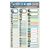 サンスター文具 いつでもなまえシール きかんしゃトーマス