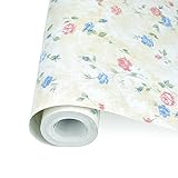 Takarafune 壁紙 はがせるDIY壁紙シール 花柄 ウォールステッカー インテリア 防水シール 45cm×10m