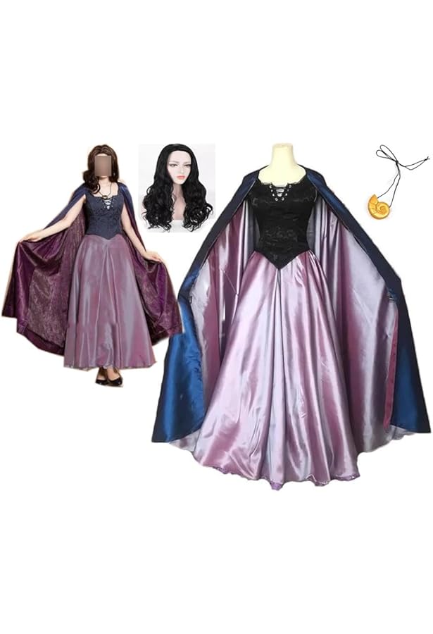 Amazon.co.jp: [KAYZIUCOS] ヴァネッサ ヴィランズ アリエル 仮装