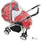 Raincover Compatible with Silver Cross Freeway Combination Pushchair (198) by For-your-Little-One