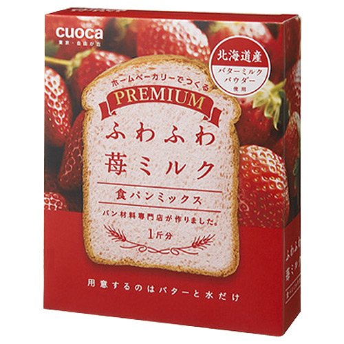 クオカ プレミアム食パンミックス 苺ミルク