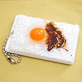 パスケース 卵かけご飯 食品サンプル 定期入れ かわいい