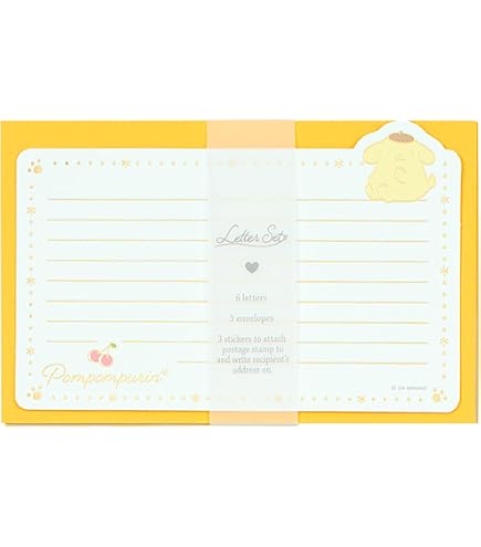 Amazon.co.jp: サンリオ(SANRIO) キャラクター形レターセットポムポム