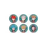 Starry☆Sky 01 レトロアートイラスト ホログラム缶バッジ[65mm] 6個入りBOX