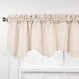 High QualityHome Products Renaissance Home Fashion Colorado Foam Back Scalloped Valance, 54 by 17-In