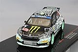 イクソ 1/43 シュコダ ファビア ラリー2 2024 モンテカルロラリー #22 O.ソルベルグ/E.エドモンドソン