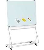 Amazon | Swansea ホワイトボード 脚付き 自立白板 磁気 White board