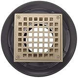 Jones Stephens D4996NP 3X4-Inch PVC Drain for 5-Inch Square Multi Head Shower, Pearl Nickel [並行輸入品]