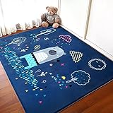 Fasters Cute Bear再生カーペットベビークロールマット子供キッズベッドルーム装飾リビングルームラグ