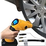エアーコンプレッサー (2000mAh電池ボックスエアコンプレッサークリップ無し) [海外直送品]