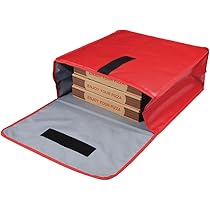 Amazon.co.jp: ピザ配達袋ビニール絶縁されている。 45×45×17