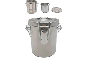 【3点ロック式】 筆洗器 密閉型 筆洗い 油絵 バケツ ステンレス コンパクト 【coco plazaオリジナルパッケージ】