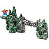 水槽用 オブジェ 水槽装飾/山岳/吊り橋 アクアリウム インテリア/オーナメント【並行輸入品】