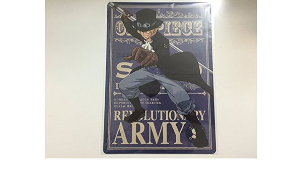 Amazon One Piece ワンピース 下敷き サボ アニメ 萌えグッズ 通販