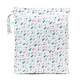 Bumkins Wet Dry Bag, Raindrop by Bumkins