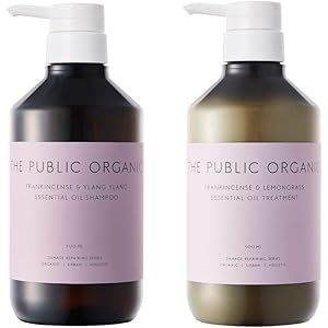 ザ パブリック オーガニック ベストコスメ ヘアケア セット スーパーポジティブ シャンプー + トリートメント (ボトル本体)