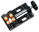 R-STYLE 机上 や 作業台 上での 小さな部品 をしっかりおさえて作業効率アップ 卓上 ミニ 万力 バイス (1台)