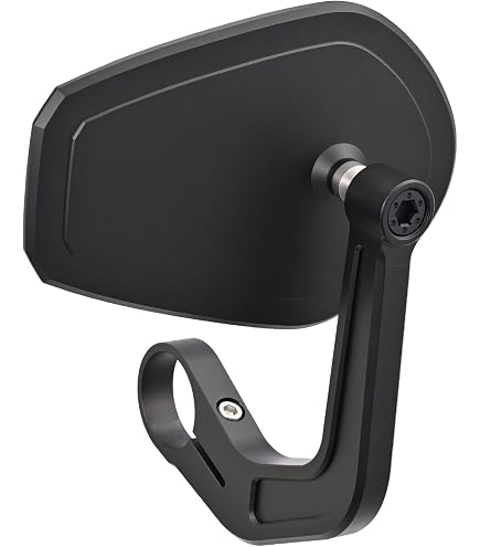 Amazon | KiWAV バーエンドミラー ウルトラ 黒 M8ネジ式 左右セット